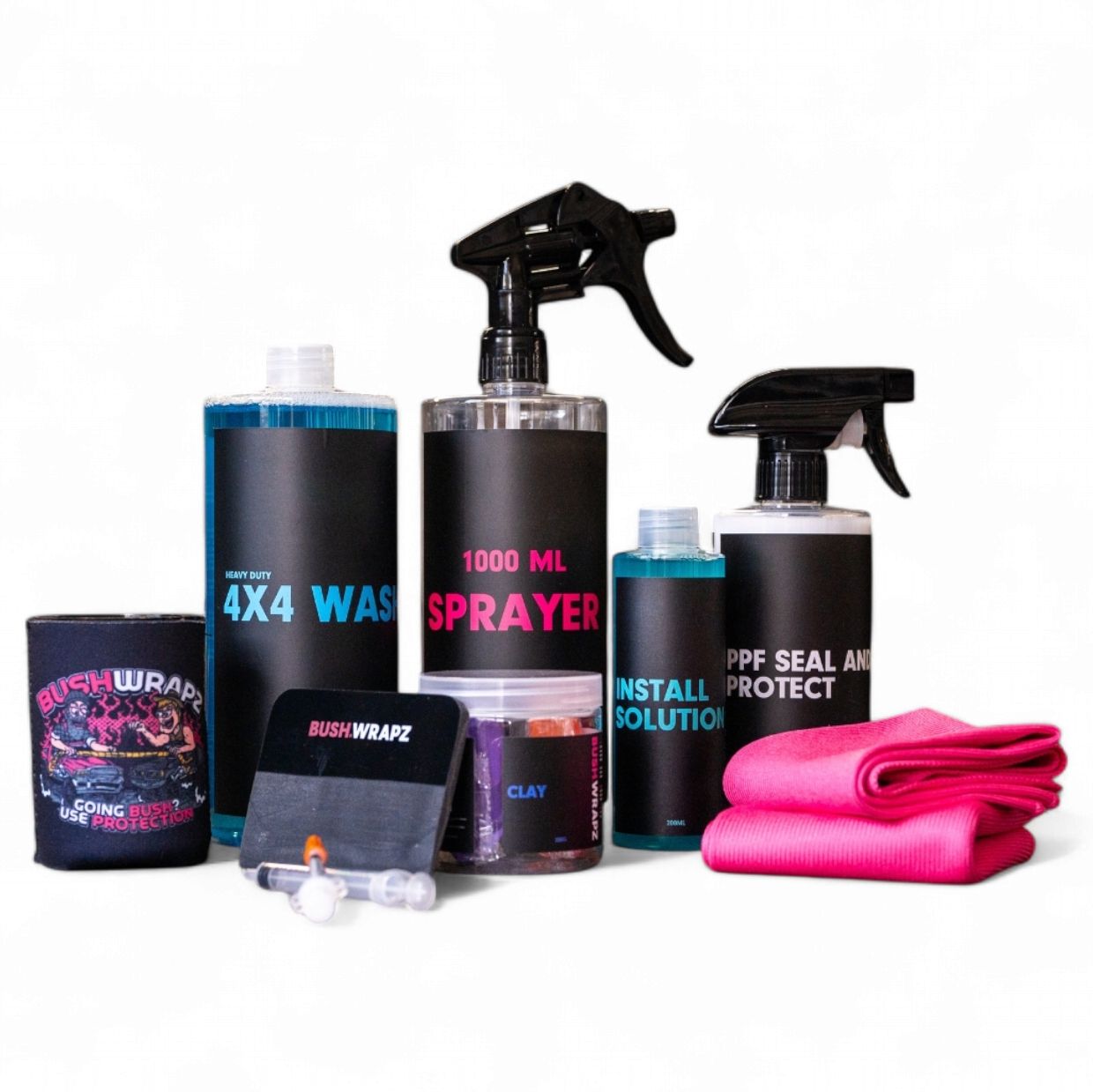 Bonus Essentials Installation Kit + Stubby Cooler