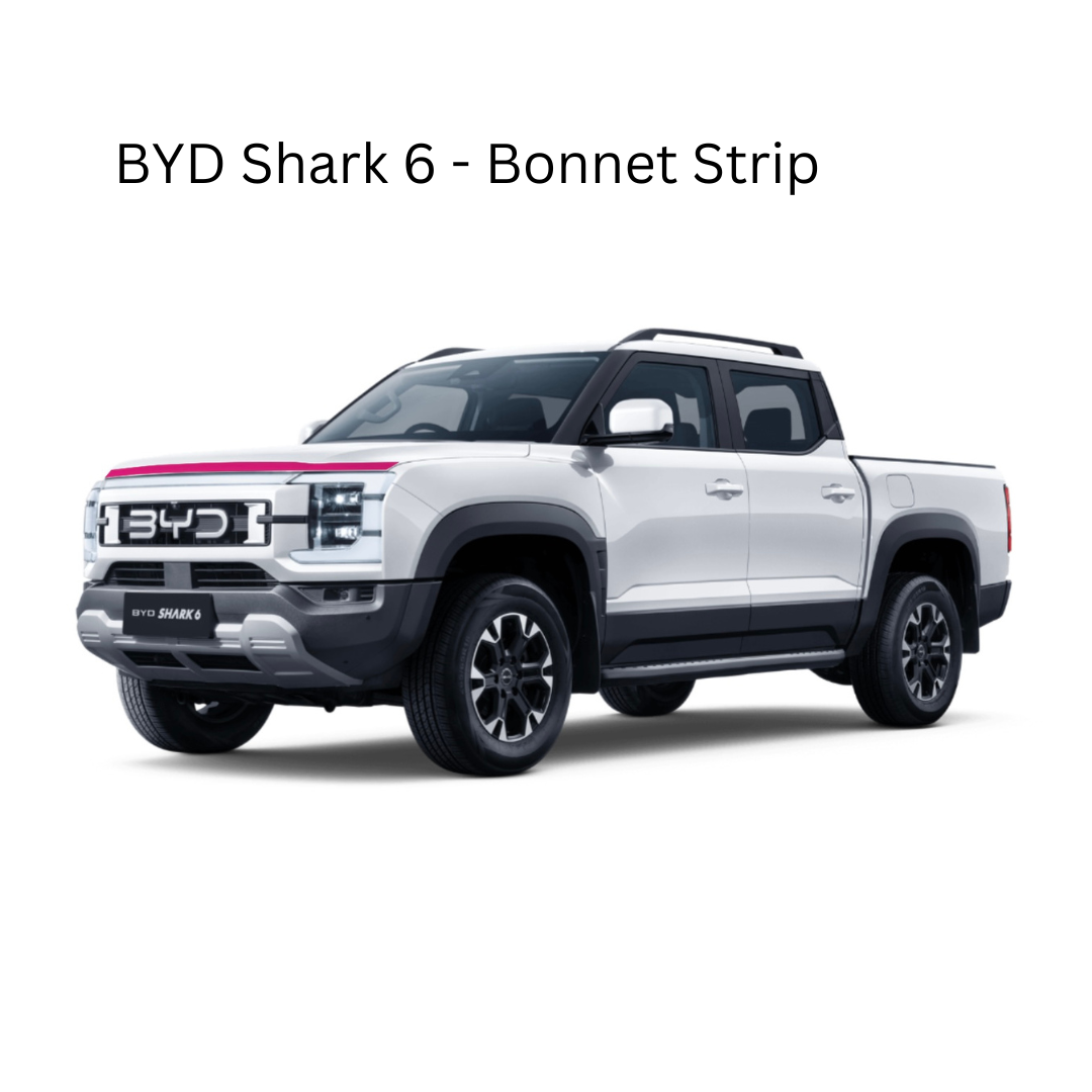 Templated Bonnet Strip - To Suit BYD Shark 6 (2025 - Current)
