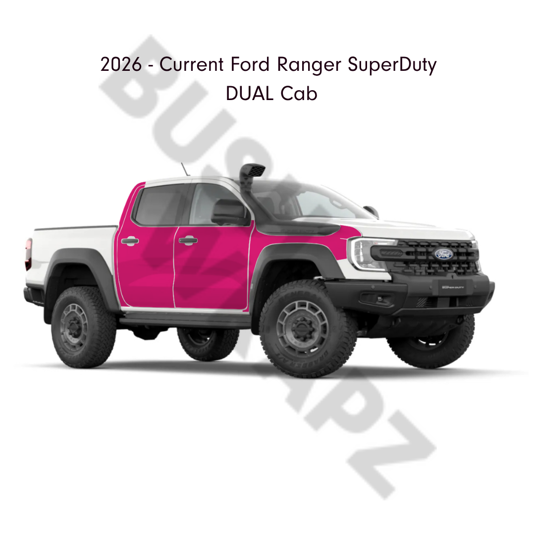 BushWrapz Kit - To Suit Ford Ranger SuperDuty DUAL Cab (2026 - Current)