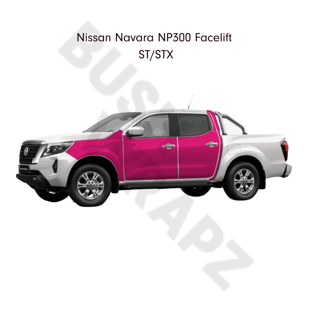 BushWrapz Kit - To Suit Nissan Navara NP300 Dual Cab Facelift