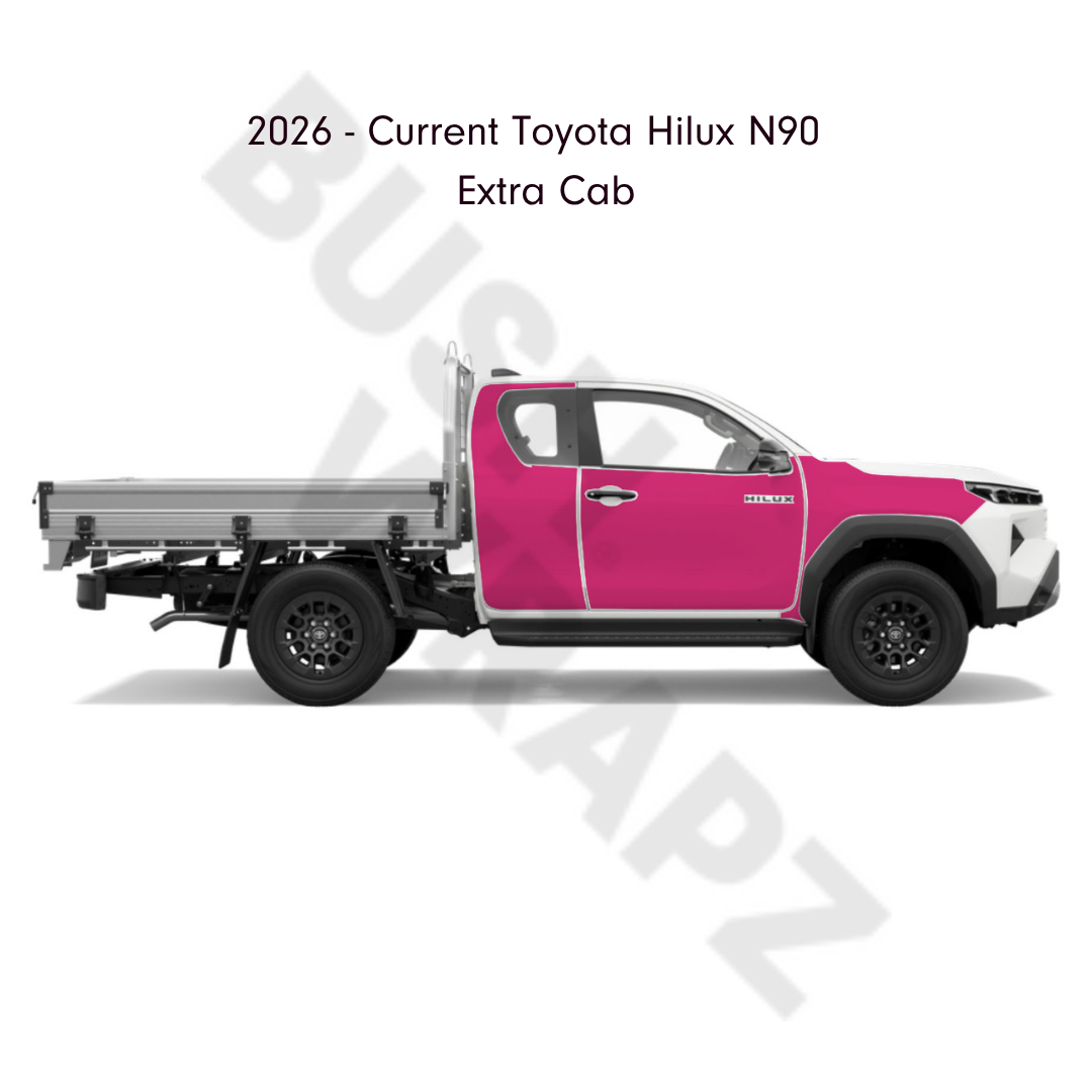 BushWrapz Kit - To Suit Toyota Hilux N90 Extra Cab (2026 - Current)