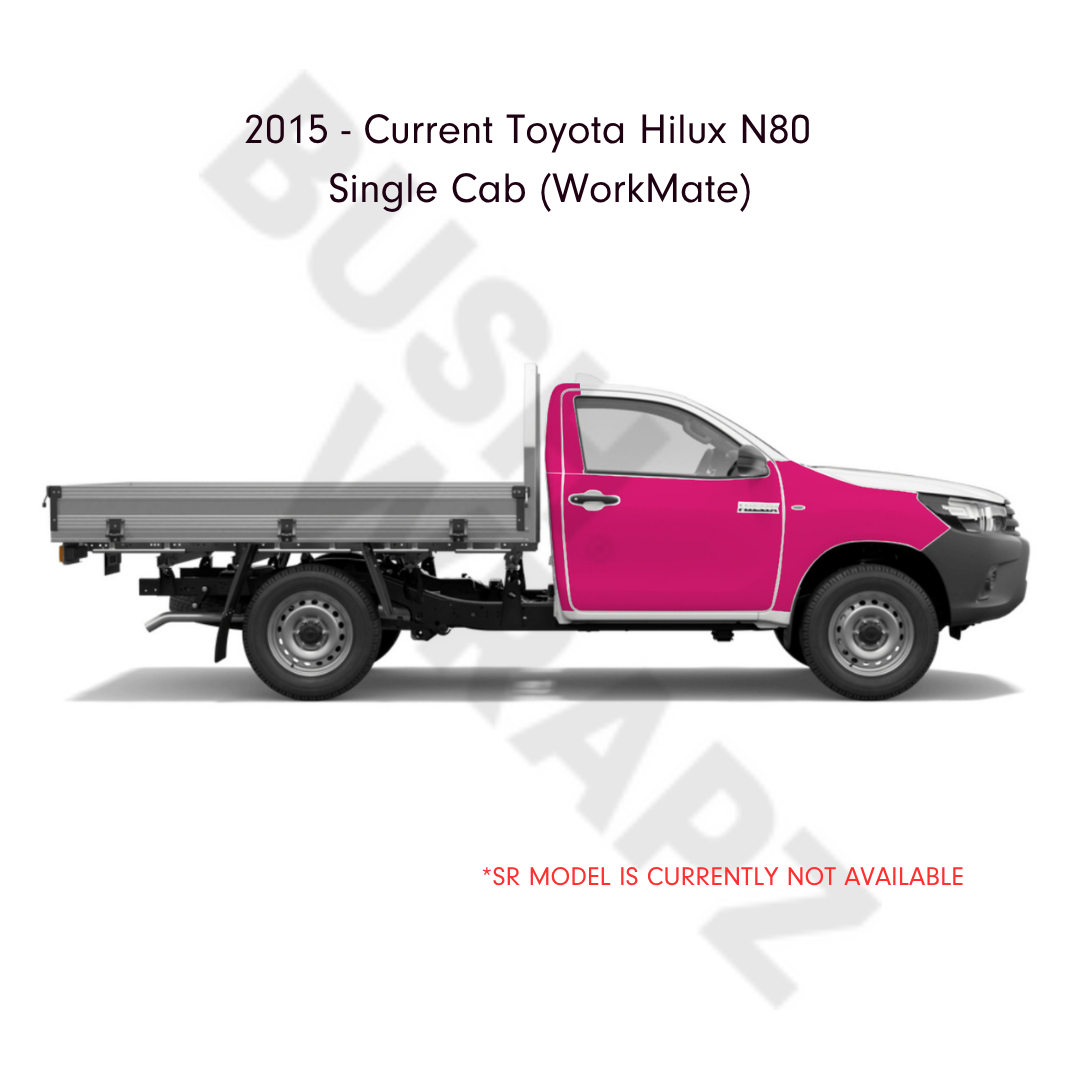 BushWrapz Kit - To Suit Toyota Hilux N80 Single Cab (2015-Current)