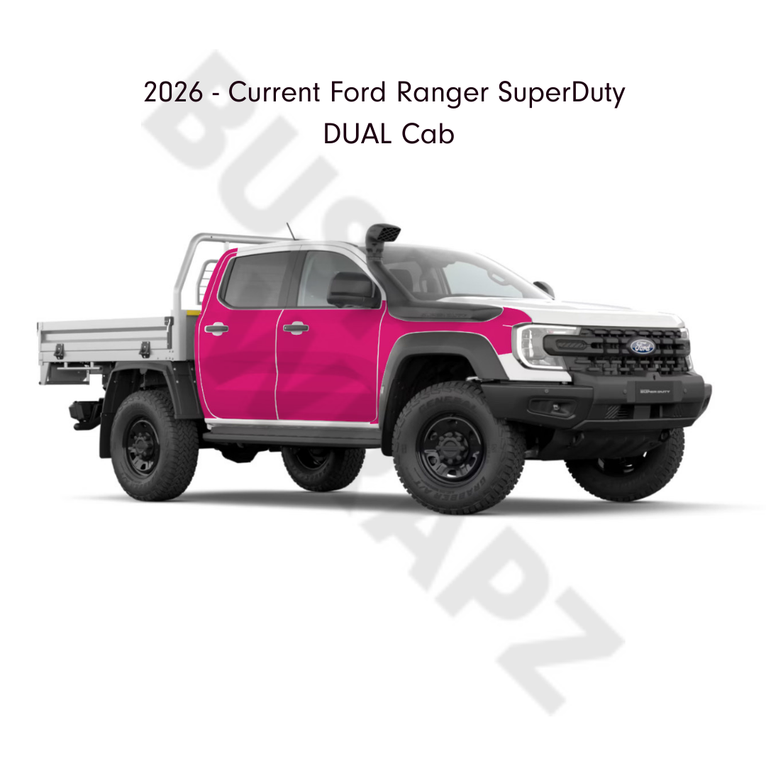 BushWrapz Kit - To Suit Ford Ranger SuperDuty DUAL Cab (2026 - Current)