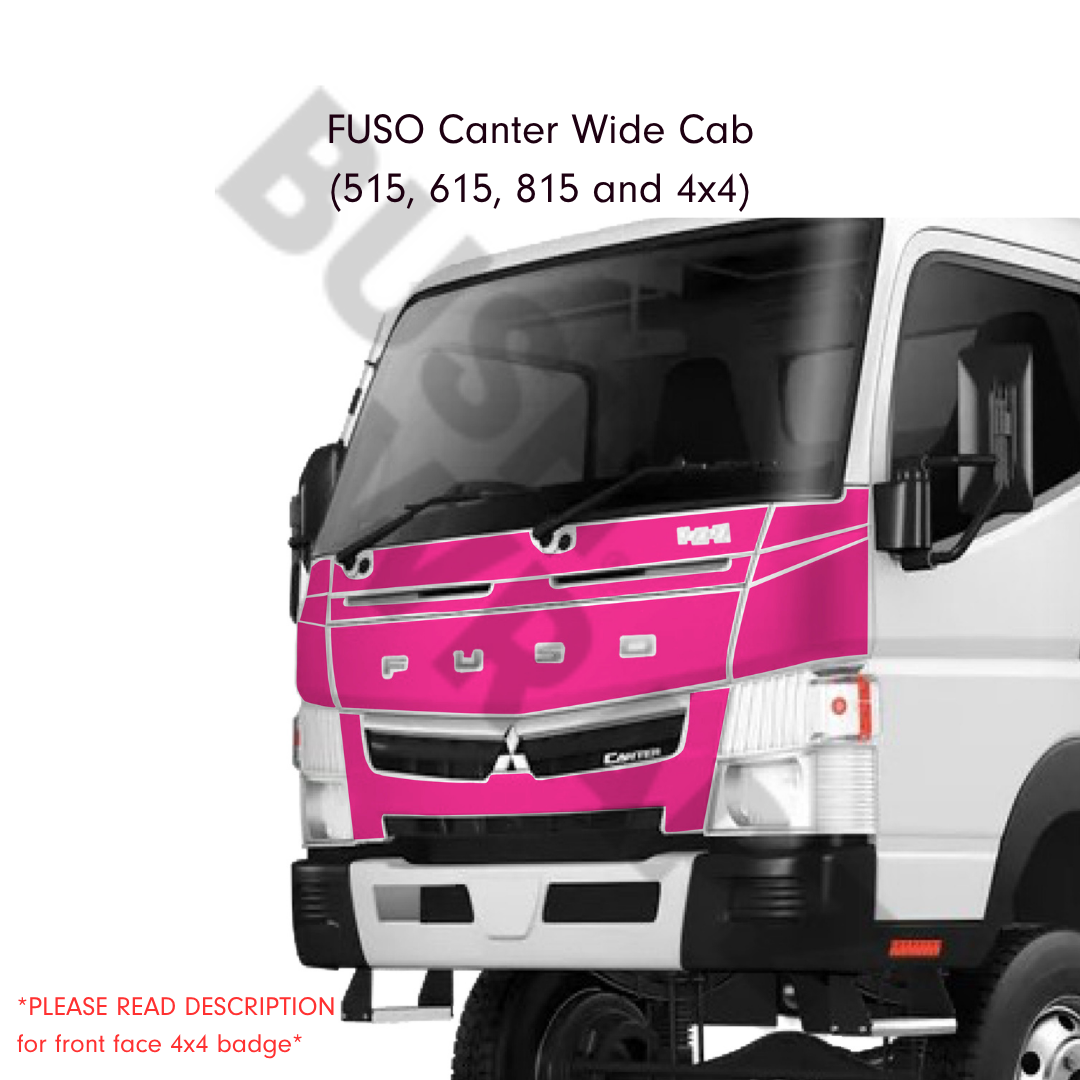 BushWrapz Kit - To Suit FUSO Canter 2 Door Wide Cab