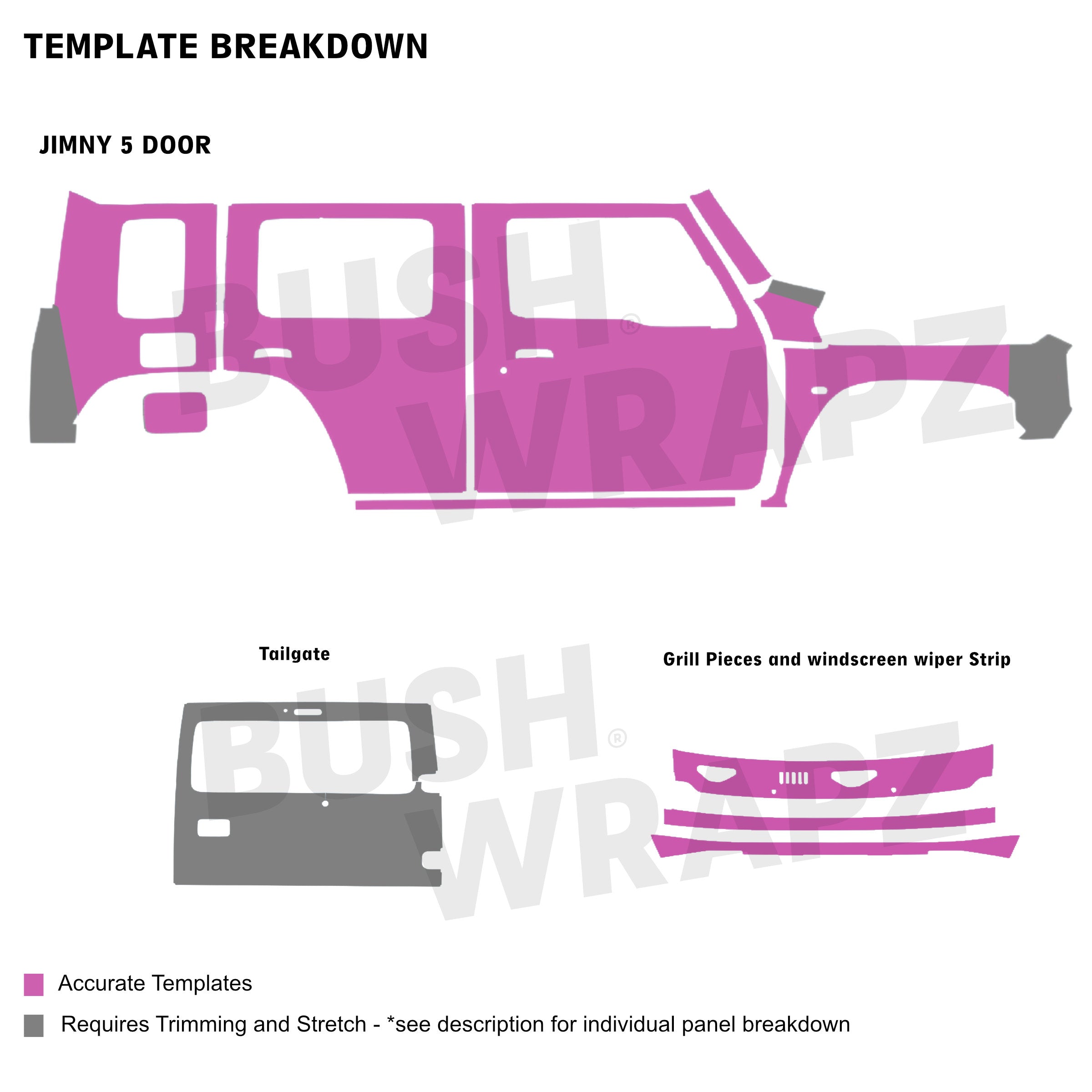 BushWrapz PRO - Suzuki Jimny 5 Door XL