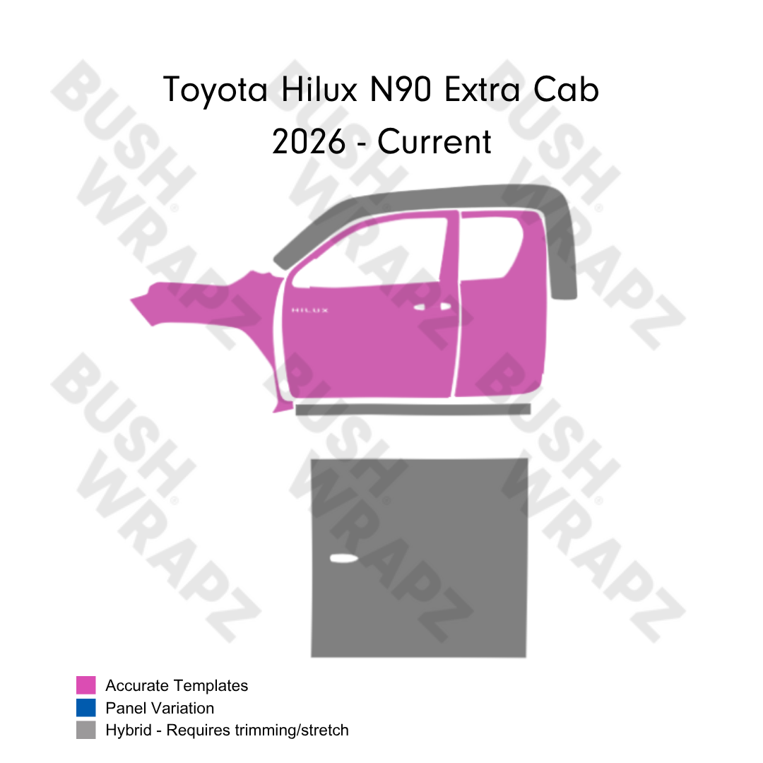 BushWrapz PRO - Toyota Hilux N90 Extra Cab (2026 - Current)