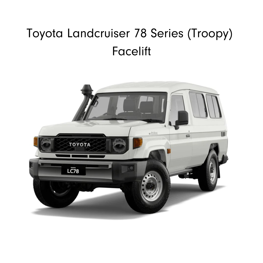 BushWrapz PRO - Toyota Landcruiser 78 Series Troopy Facelift (2024 - Current Model)