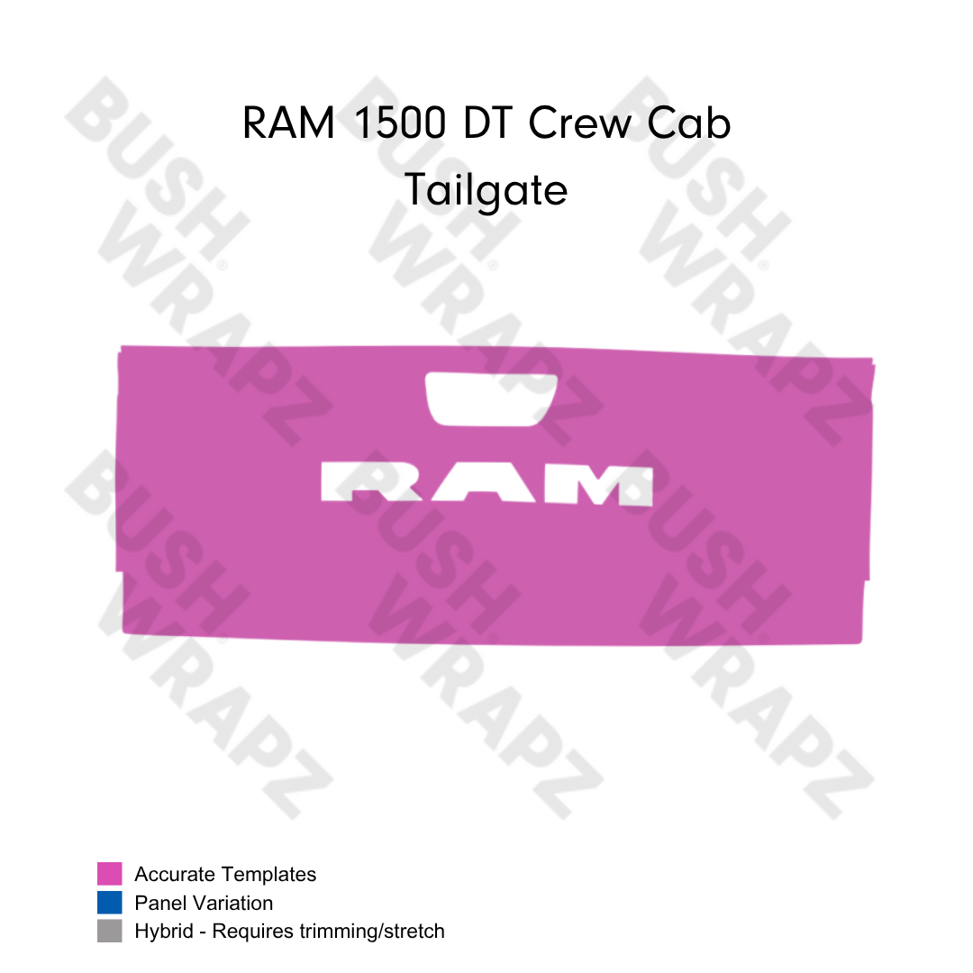 BushWrapz PRO Tailgate - To Suit RAM 1500 DT Crew Cab Limited/Laramie/Rebel