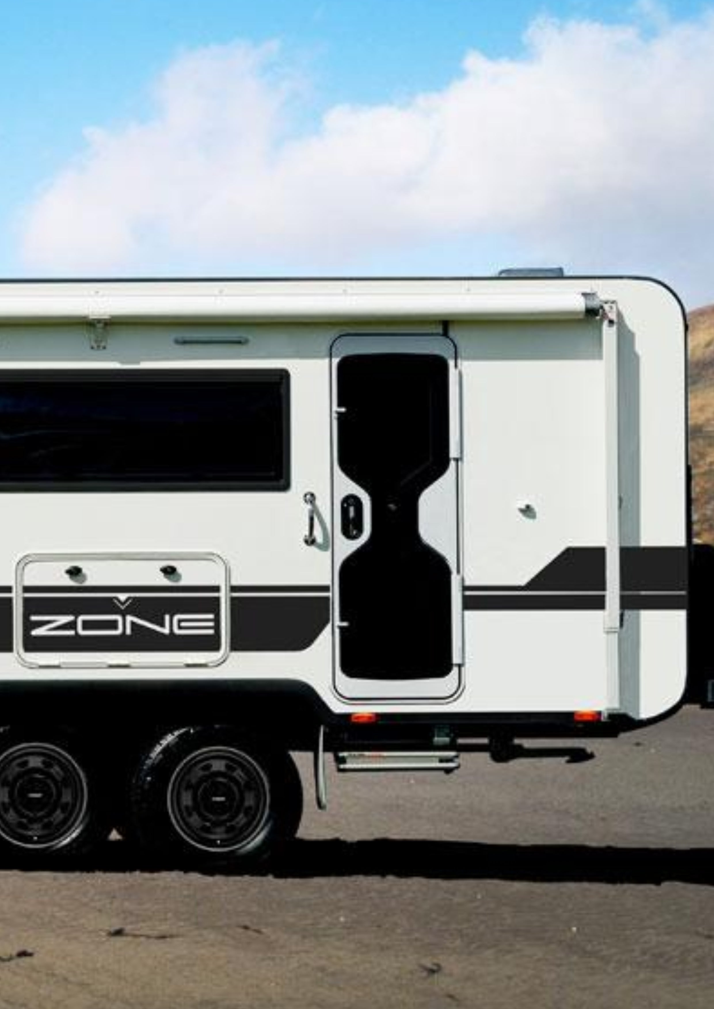 BushWrapz PPF To Suit Caravan Hour Glass Door