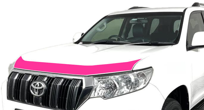 Templated Bonnet Strip To Suit Toyota Prado 150 Series (Facelift)