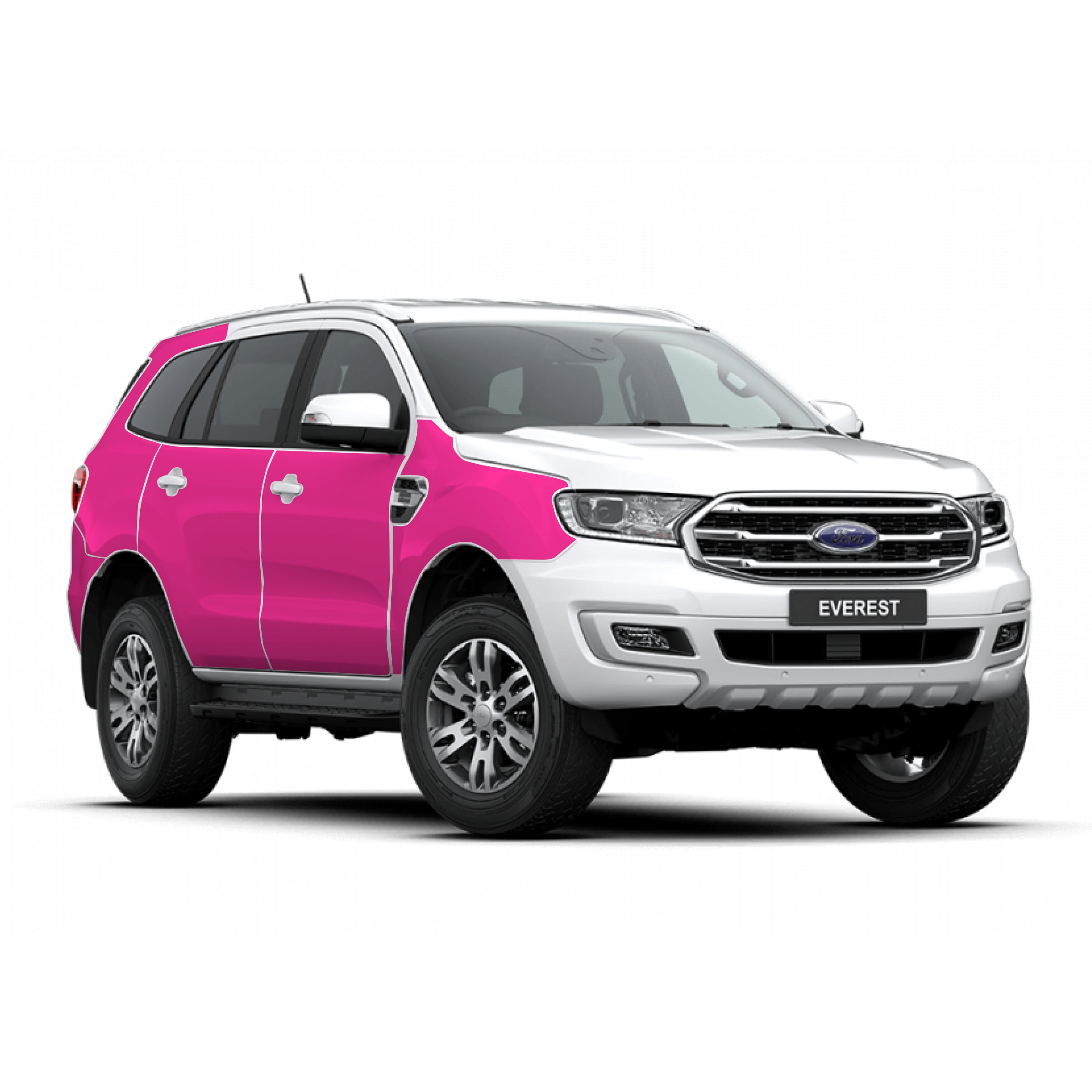 Bushwrapz DIY Paint Protection Film (PPF) Kit - To Suit Ford Everest Pre Facelift