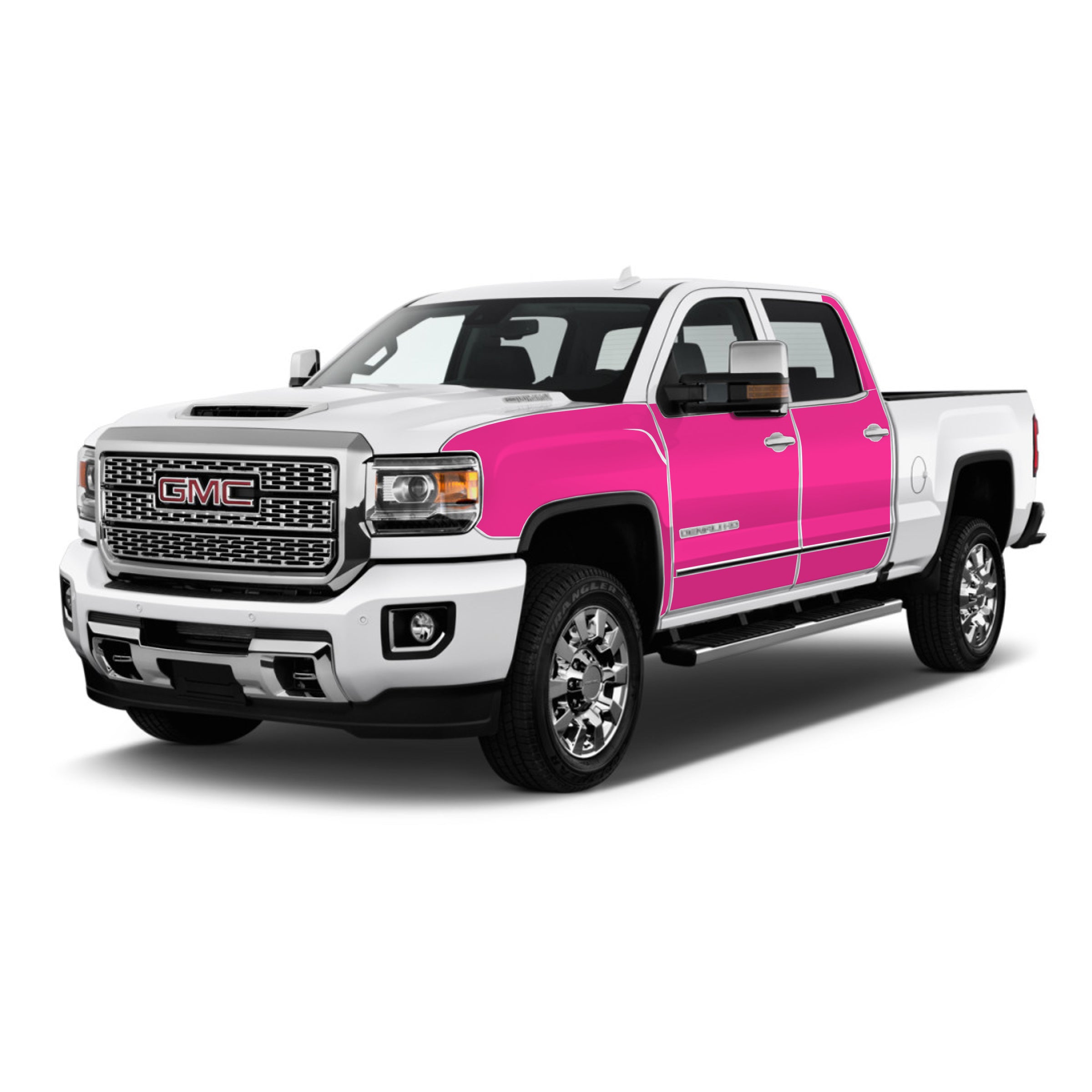 Bushwrapz DIY Paint Protection Film (PPF) Kit - To suit GMC Sierra 2500 - Cab only