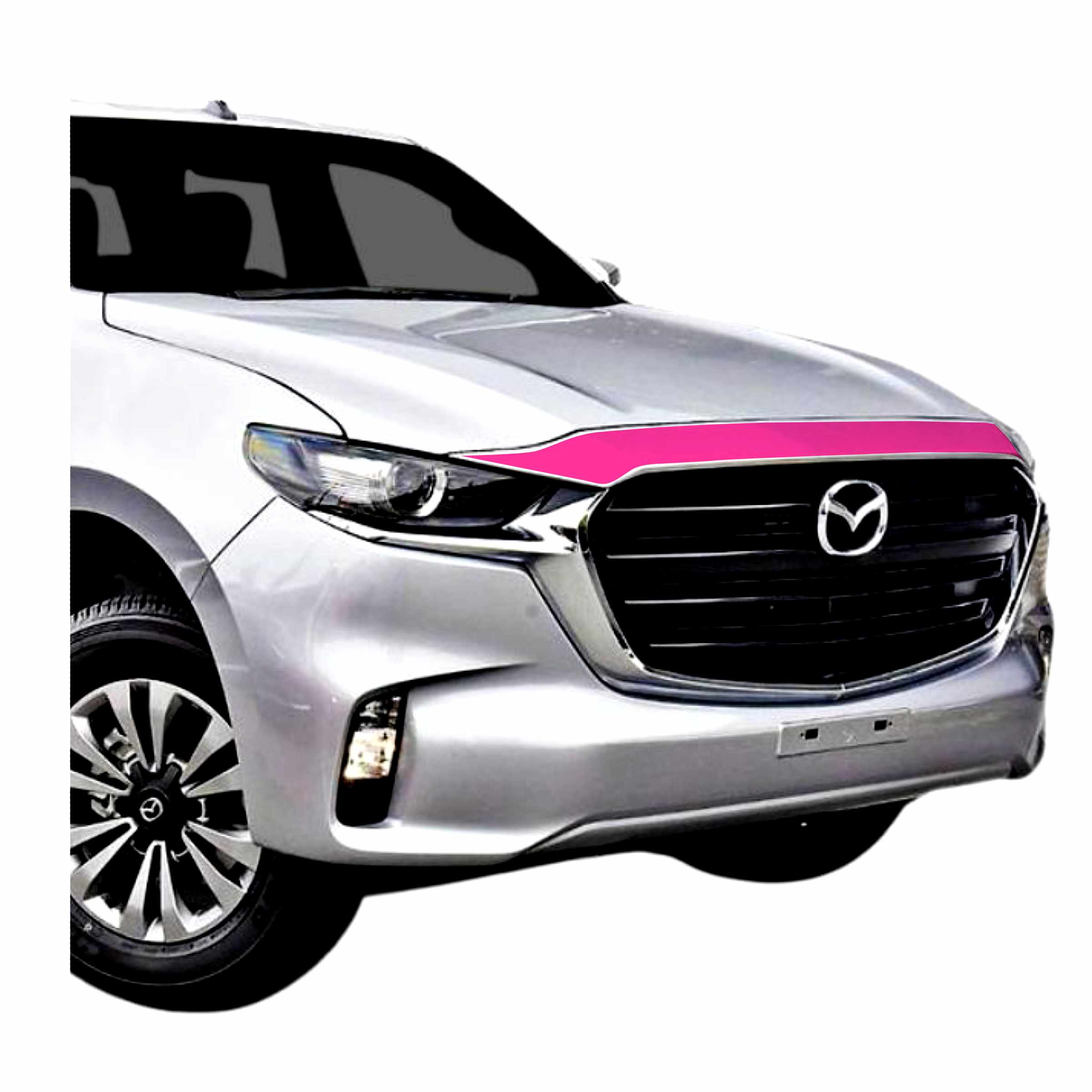 Templated Bonnet Strip To Suit BT 50 Facelift