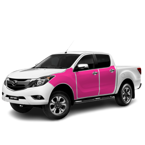 BushWrapz Kit - To Suit Mazda BT50 Dual Cab Pre Facelift