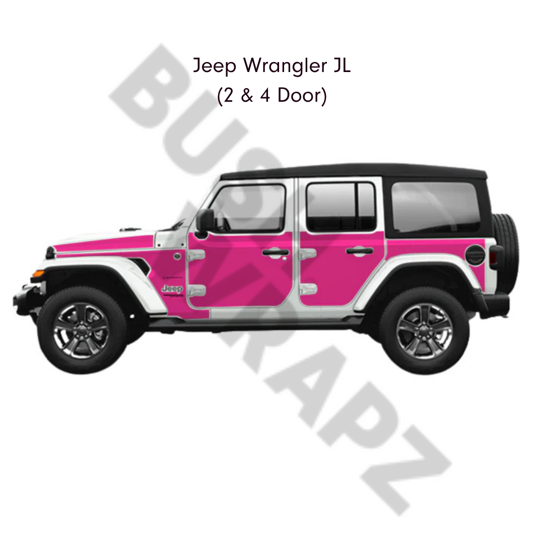 BushWrapz Kit - To Suit Jeep JL Wrangler (2 Door & 4 Door)