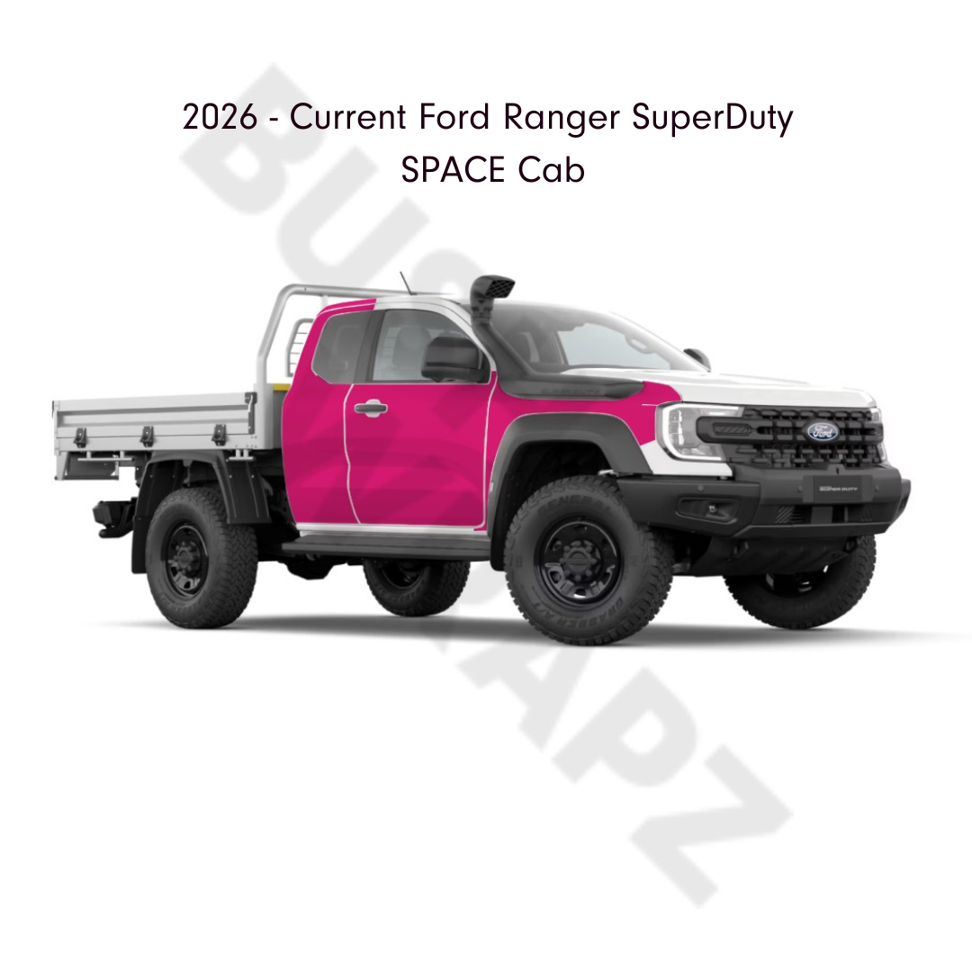 BushWrapz Kit - To Suit Ford Ranger SuperDuty SPACE Cab (2026 - Current)