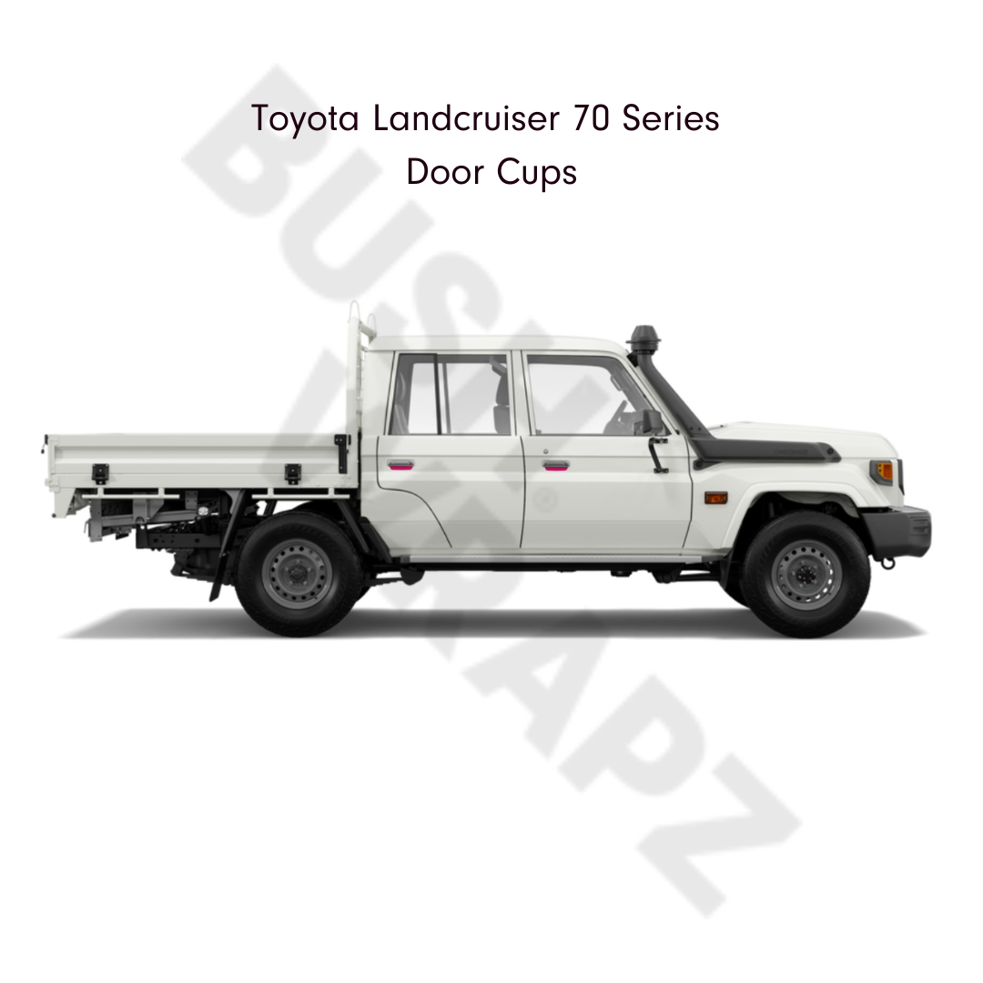 Toyota 70 Series Protection Bundle - (Door Cups + Bonnet Protector)