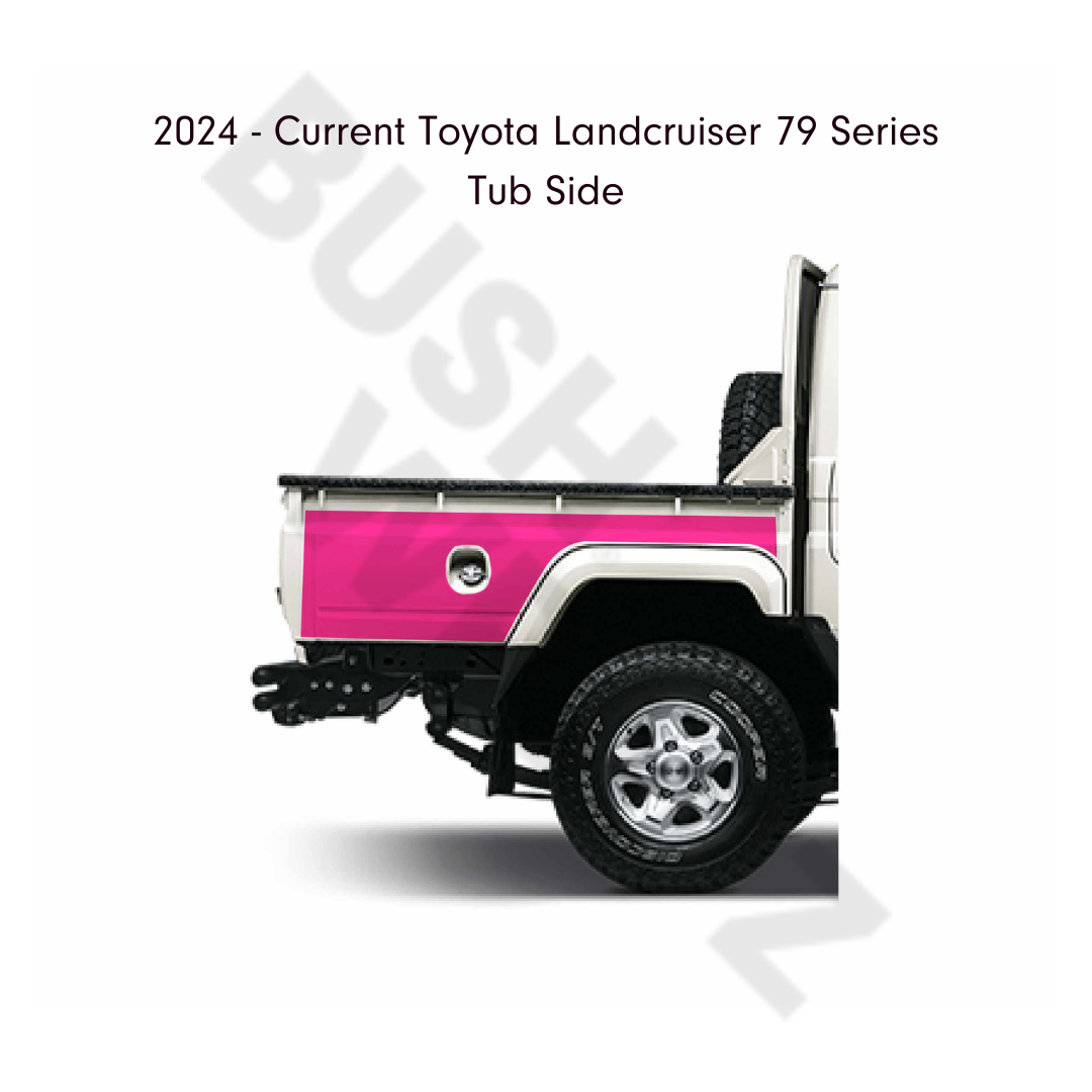 BushWrapz Kit - To Suit Toyota Landcruiser 79 Series Dual Cab (2024 - Current)