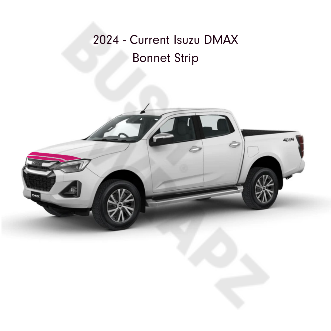 Templated Bonnet Strip - To Suit Isuzu DMAX 2024 - Current
