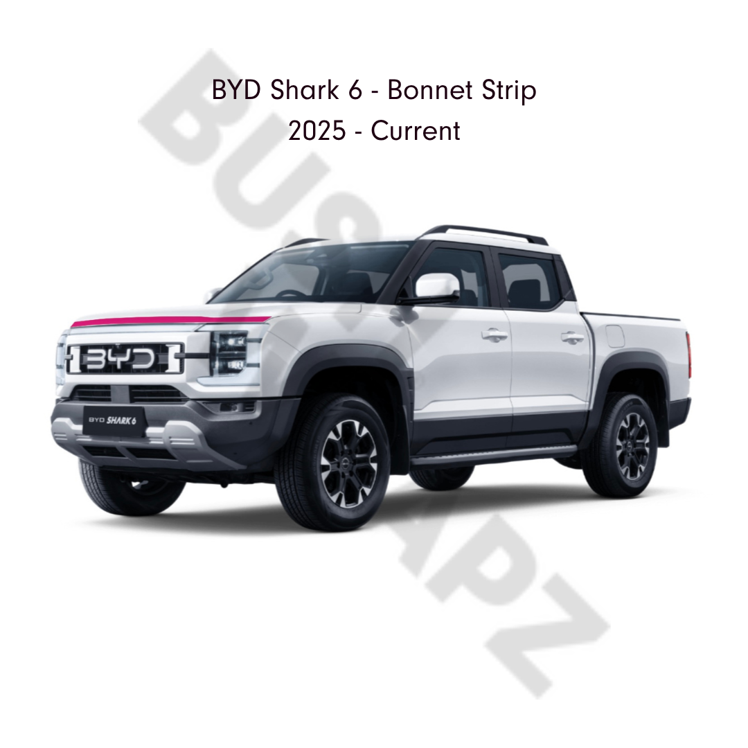 Templated Bonnet Strip - To Suit BYD Shark 6 (2025 - Current)