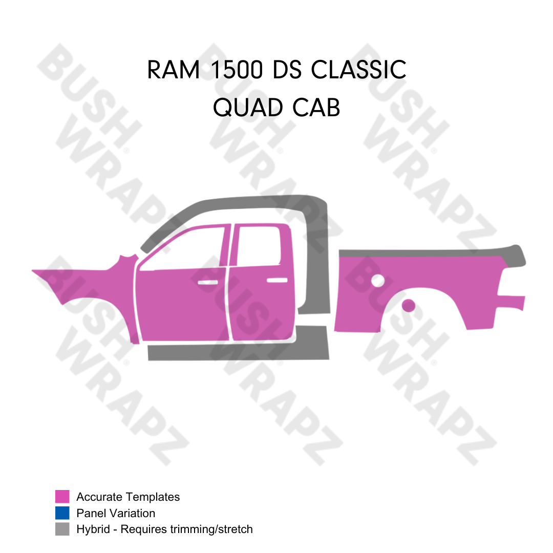 BushWrapz PRO - RAM 1500 DS Classic Quad Cab 2019 - 2023